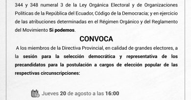 CONVOCATORIA PRIMARIAS